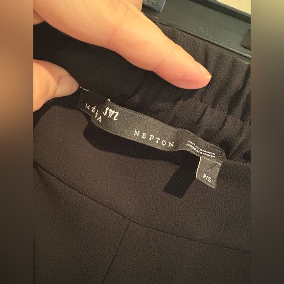 ◾️Melissa Nepton Wide Leg Cropped Pants size small - Picture 2 of 4